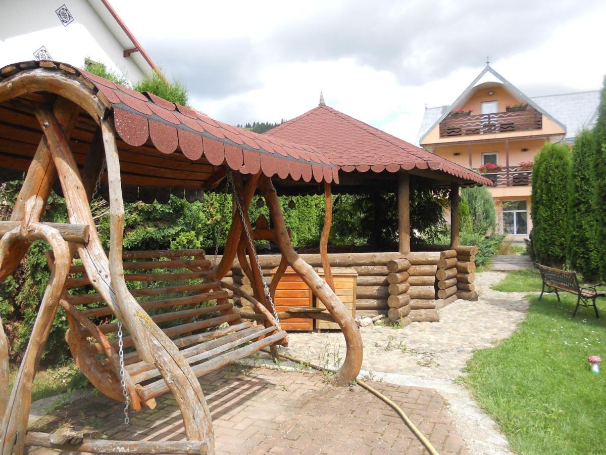 Pension, Camping & Biker Station Zur Deutschen Eiche Ciocanesti Buitenkant foto